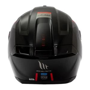 Casco de Moto MT Helmets Hummer Solid A1 Negro Brillo + Pantalla Dark - Imagen 5