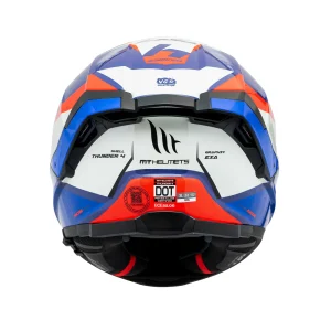 Casco MT Helmets Thunder 4 SV Exa C7 Azul Brillo + Pinlock Incluido - Imagen 5