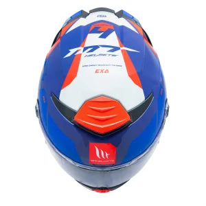 Casco MT Helmets Thunder 4 SV Exa C7 Azul Brillo + Pinlock Incluido - Imagen 6