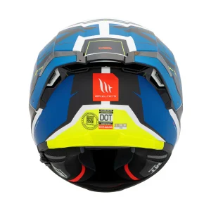 Casco MT Helmets Thunder 4 SV Pental A7 Azul Mate + Pinlock Incluido - Imagen 5