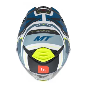 Casco MT Helmets Thunder 4 SV Pental A7 Azul Mate + Pinlock Incluido - Imagen 6