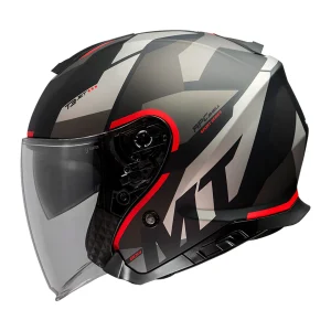 Casco de Moto MT Thunder 3 SV Jet Bow A5 Rojo Mate - Imagen 2