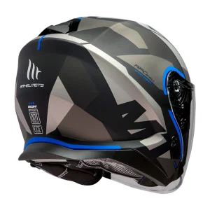 Casco de Moto MT Thunder 3 SV Jet Bow A7 Azul Matte - Imagen 3