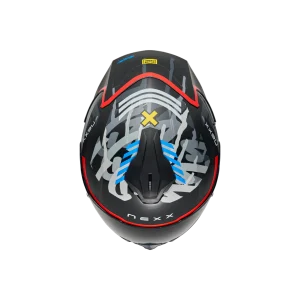 Casco Nexx Y.100R URBANGRAM BLACK RED - Imagen 4