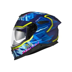 Casco Nexx Y.100R URBANGRAM INDIGO BLUE - Imagen 3