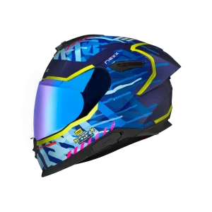 Casco Nexx Y.100R URBANGRAM INDIGO BLUE - Imagen 4