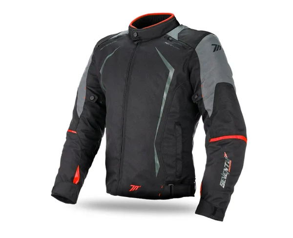 chaqueta-moto-seventy-JR-47-black-red-bikesport-chile